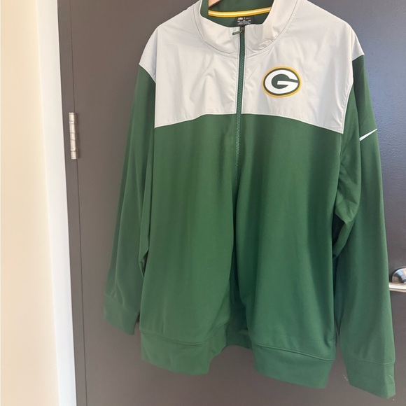 Nike Green Bay Packers 3XL light jacket in very good condition classic logo - Picture 3 of 15